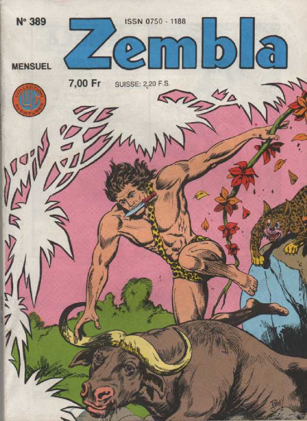 Scan de la Couverture Zembla n 389